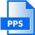 PPS File Extension Icon 72x72 png
